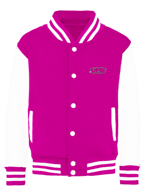 DMK – Kids Varsity Jacket Pink/White