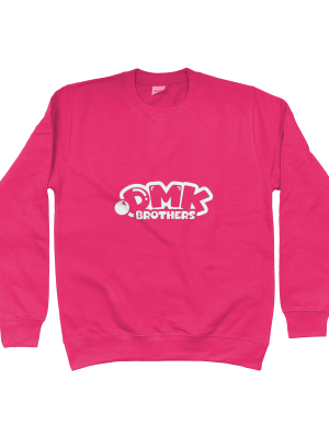 DMK Kids Signature Crewneck - Electric Pink