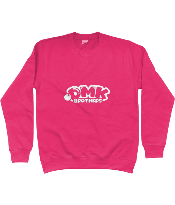 DMK Kids Signature Crewneck - Electric Pink