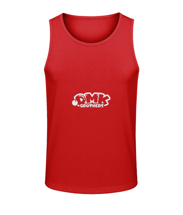 DMK BROTHERS Kids Varsity Tank Top - Classic Red