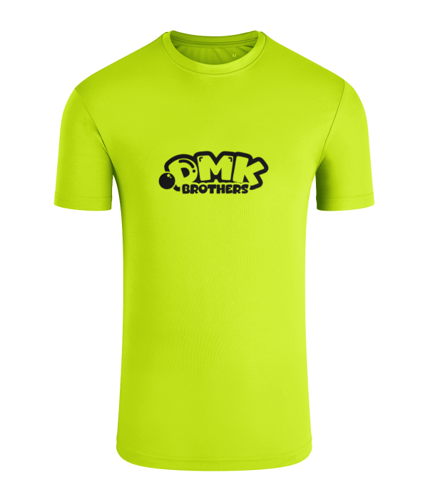 DMK Kids TriDri Performance T-Shirt - Lightning Yellow