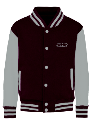DMK -  Kids Varsity Jacket Black/White