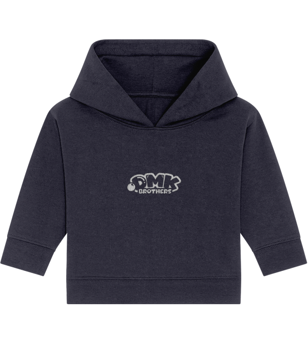 DMK BROTHERS Baby Hoodie - French Navy