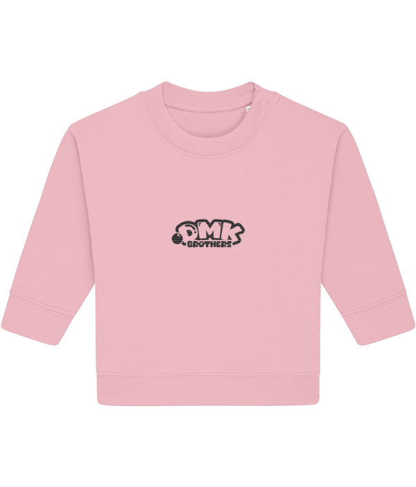 DMK BROTHERS Baby Luxury Embroidered Crew Sweatshirt
